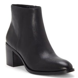 Enzo Angiolini black leather booties Sz 8.5